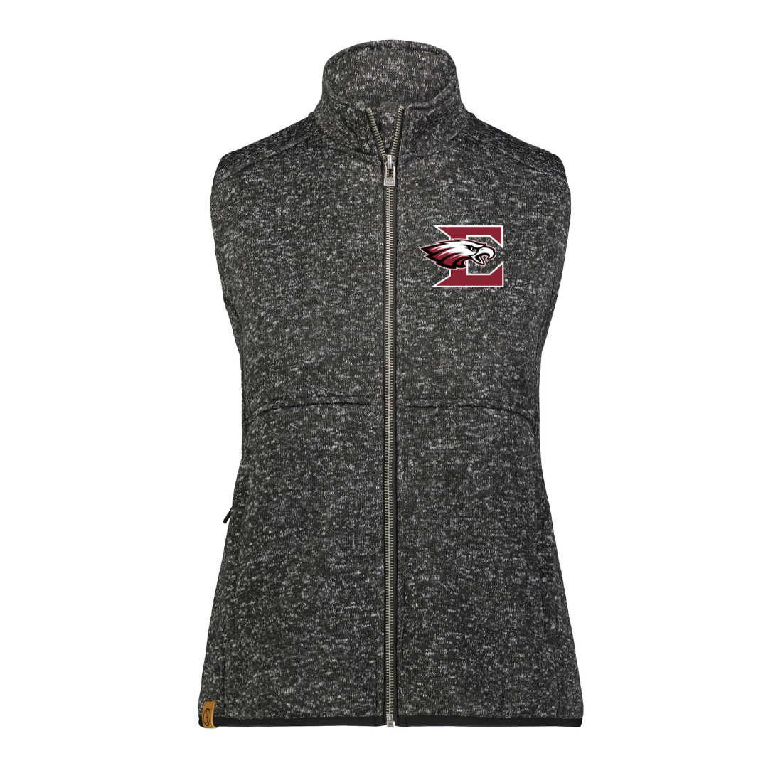 Women's Alpine Sweater Fleece Full Zip Vest | Eagleville Staff