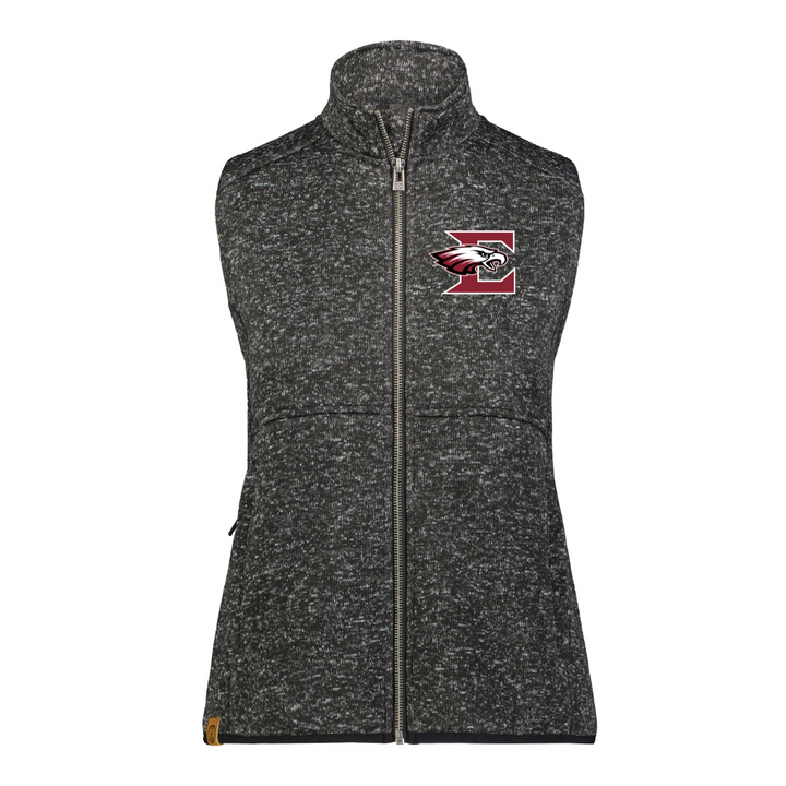 Women's Alpine Sweater Fleece Full Zip Vest | Eagleville Staff