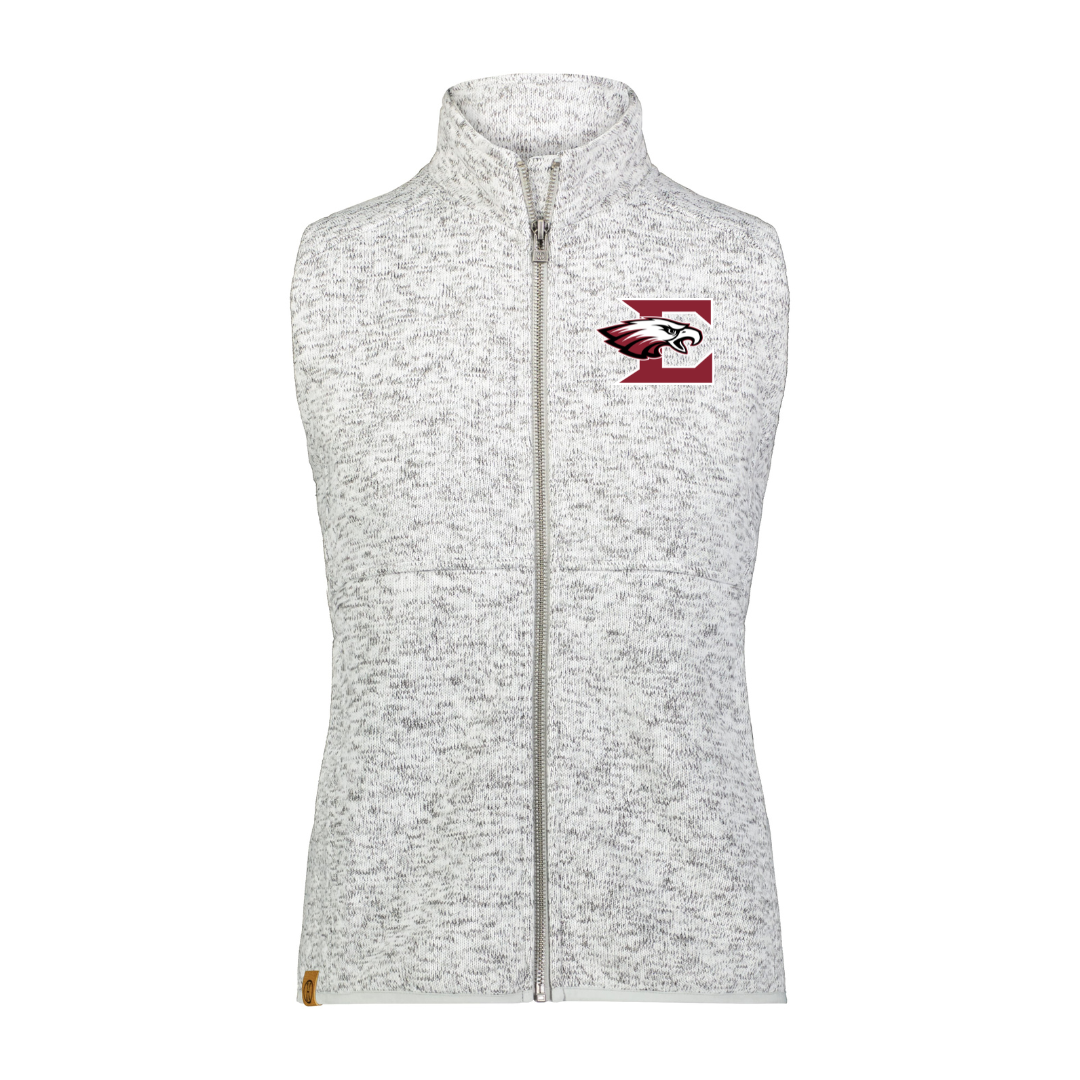 Women's Alpine Sweater Fleece Full Zip Vest | Eagleville Staff