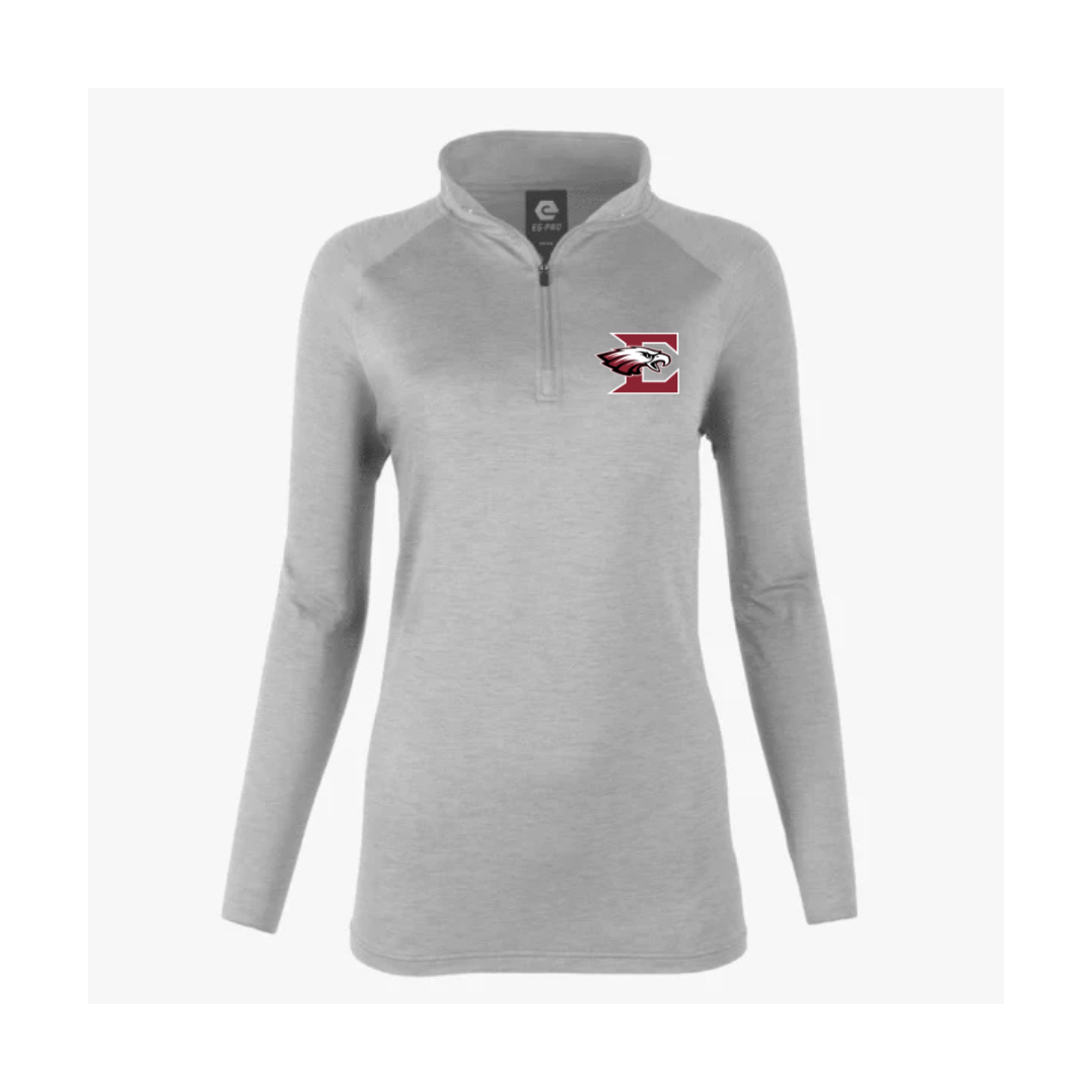 Women's Imperial Space Dye Men's Long Sleeve 1/4 Zip | Eagleville Staff