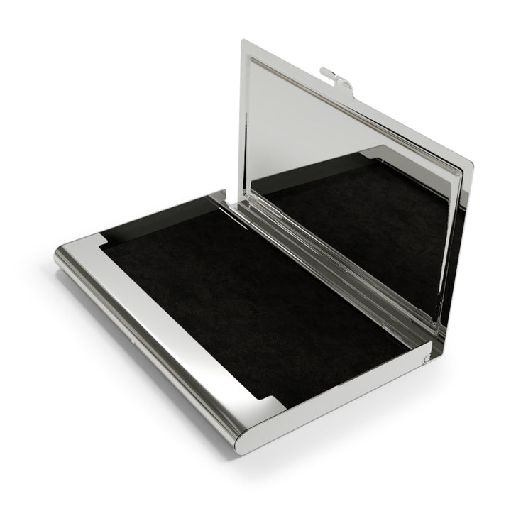 Ally Technical Logo Metal Business Card Holder — Professional Branded Card Case