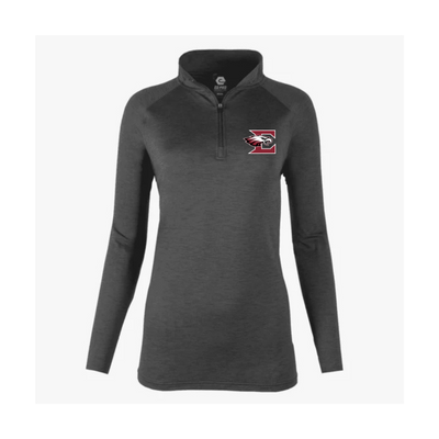 Women's Imperial Space Dye Men's Long Sleeve 1/4 Zip | Eagleville Staff