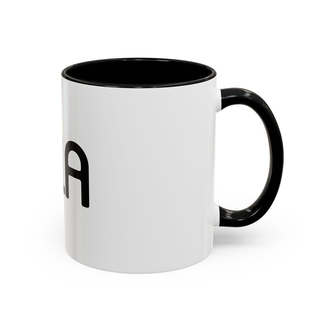JHA Accent Coffee Mug — Minimal Monogram Ceramic Mug (11/15oz)