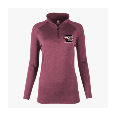 Women's Imperial Space Dye Men's Long Sleeve 1/4 Zip | Eagleville Staff