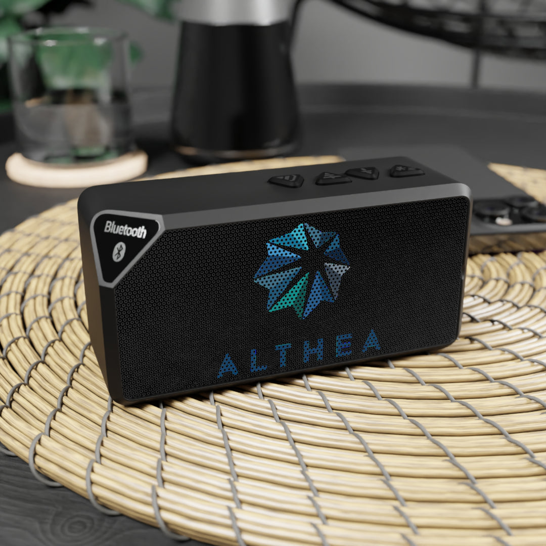 Althea Branded Bluetooth Portable Speaker — Color Logo