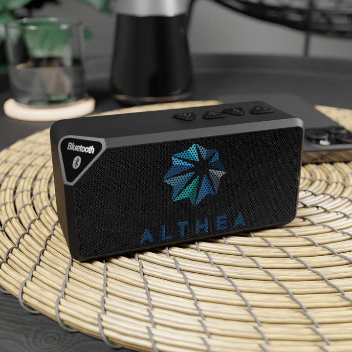 Althea Branded Bluetooth Portable Speaker — Color Logo