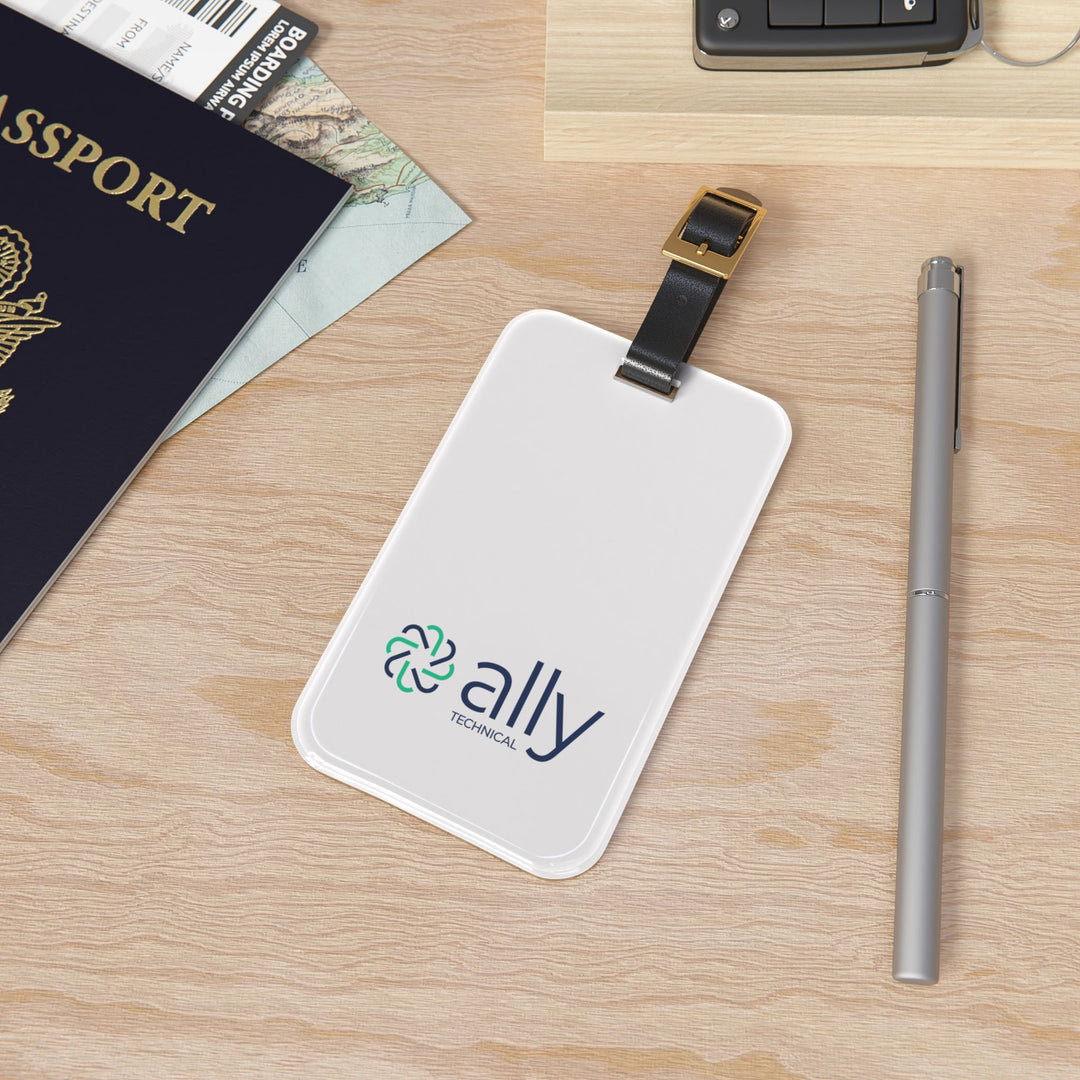 Ally Technical Branded Luggage Tag — Personalized Travel ID