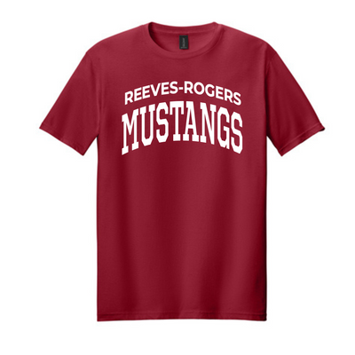 Mustangs Soft Style T-Shirt | Reeves Rogers Elementary School