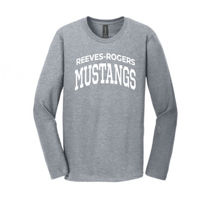 Mustangs Soft Style L/S T-Shirt | Reeves Rogers Elementary School