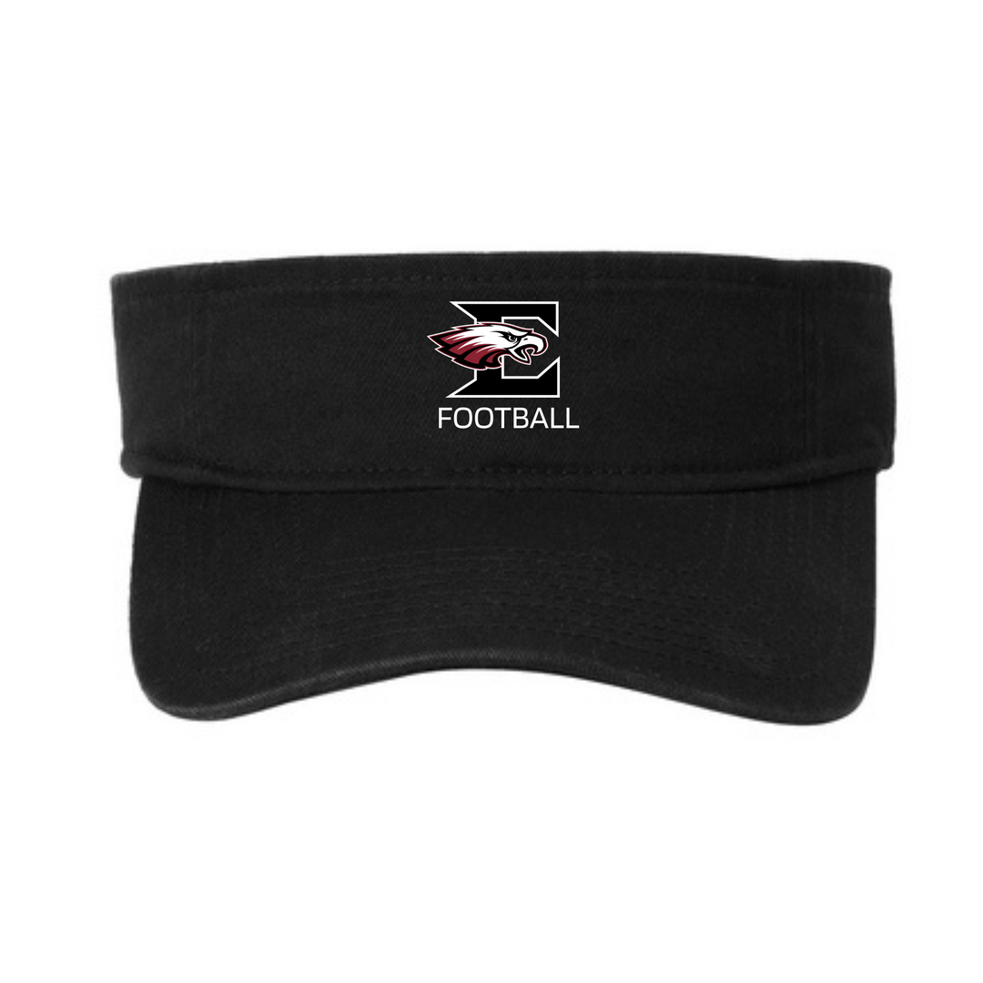Cotton Twill Visor | Eagleville Football 2026
