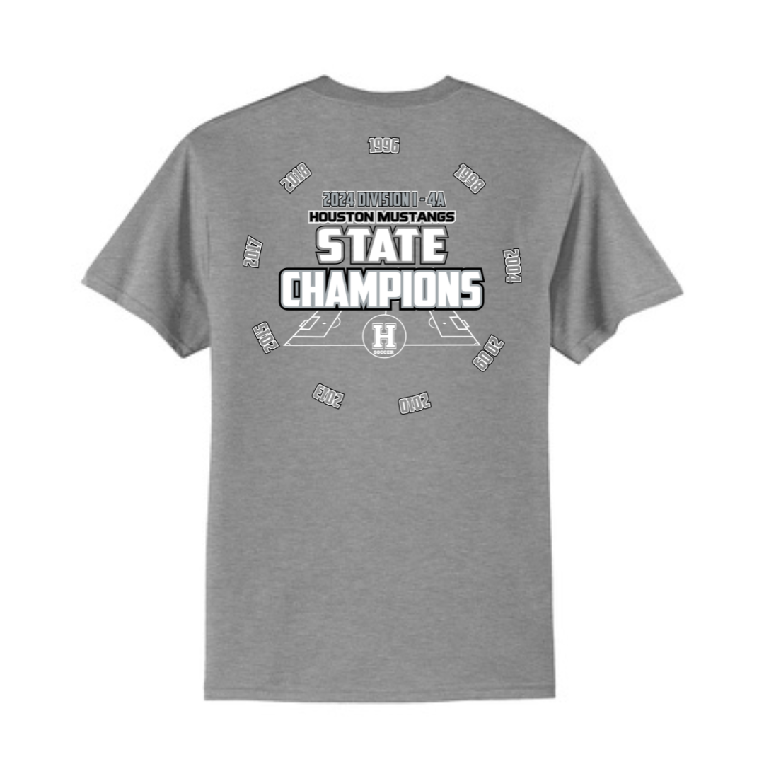 Core Tee (with years) | Houston Mustangs State Girls Soccer
