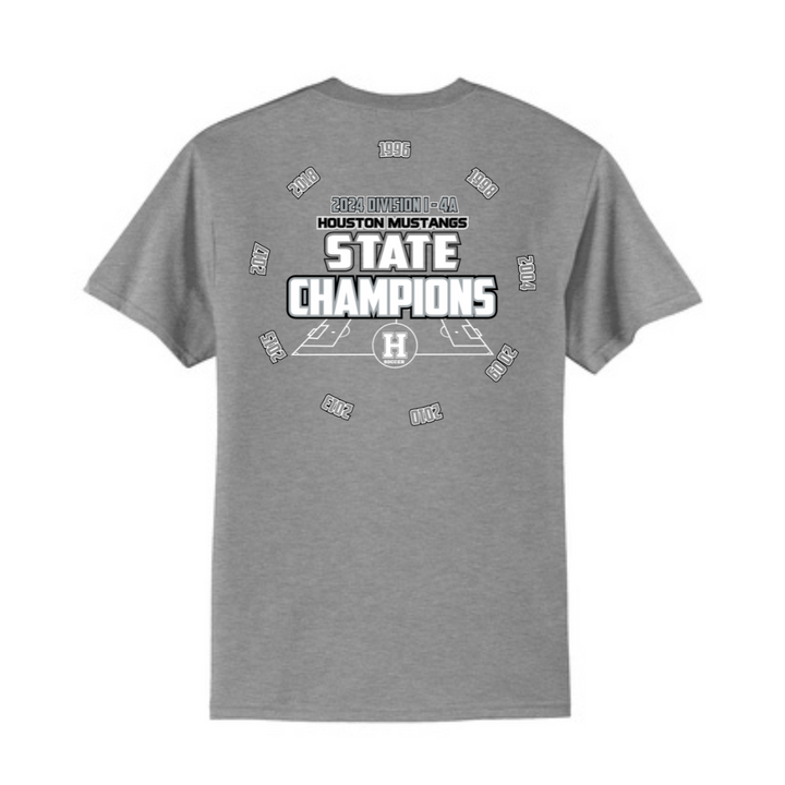 Core Tee (with years) | Houston Mustangs State Girls Soccer