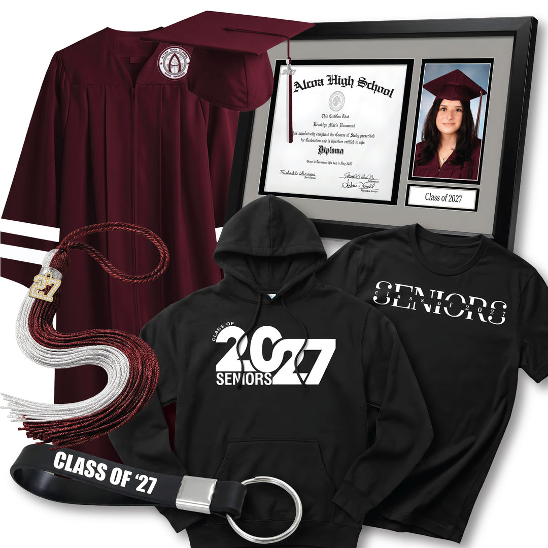 Cap & Gown Deluxe Package | Alcoa High School