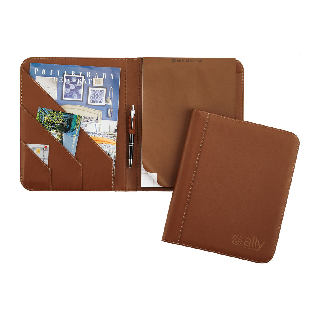 Ally Technical Executive Leather Padfolio