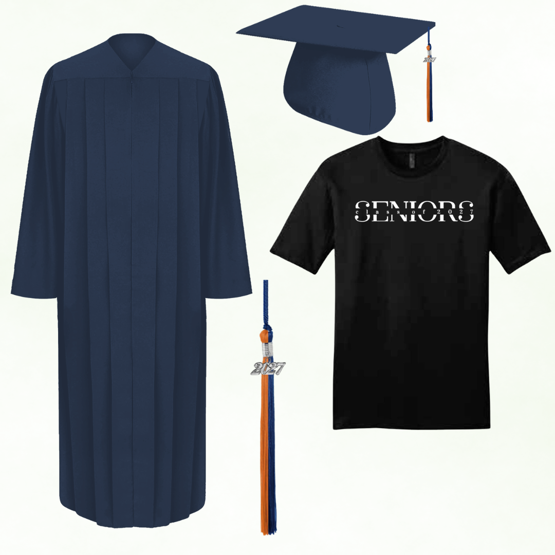 Cap & Gown Basic Package | Kingston | Roane County High School