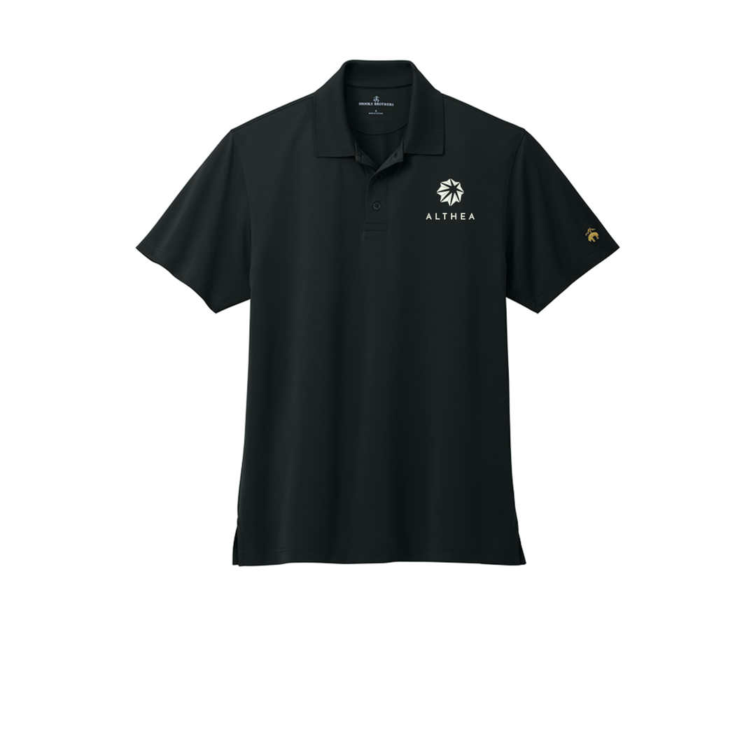Althea Healthcare Brooks Brothers® Mesh Pique Performance Polo