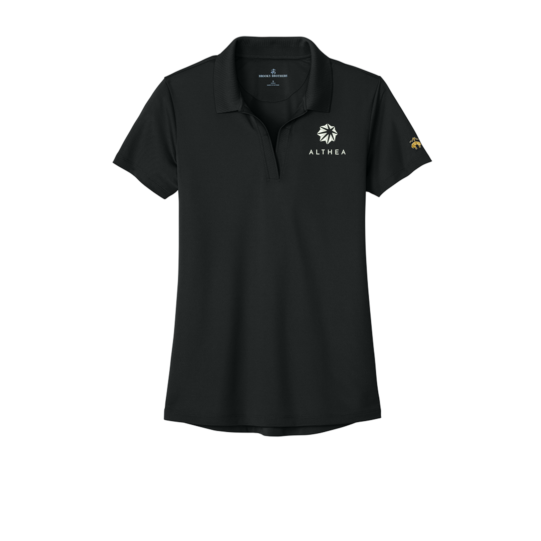 Althea Healthcare Brooks Brothers® Women’s Mesh Pique Performance Polo