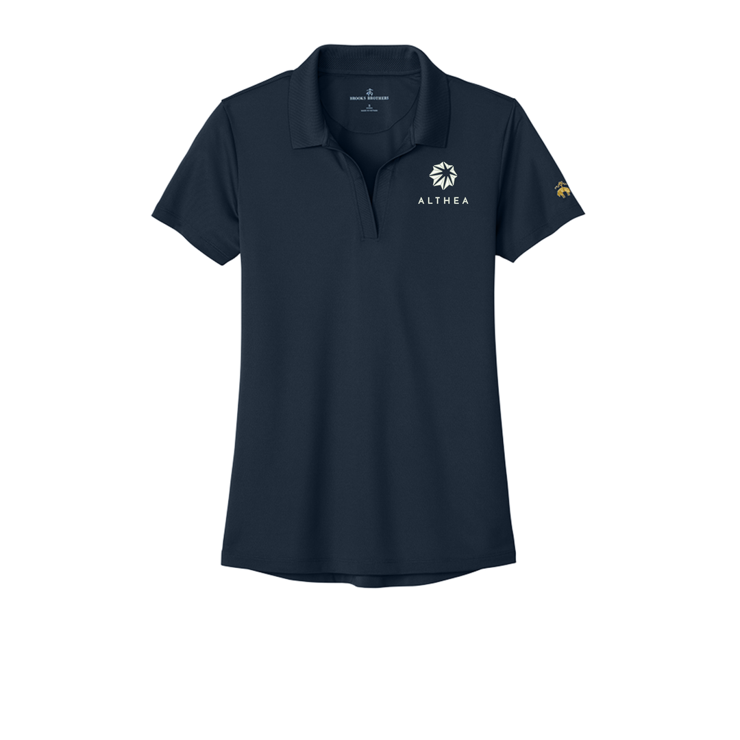 Althea Healthcare Brooks Brothers® Women’s Mesh Pique Performance Polo