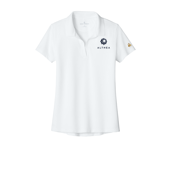 Althea Healthcare Brooks Brothers® Women’s Mesh Pique Performance Polo