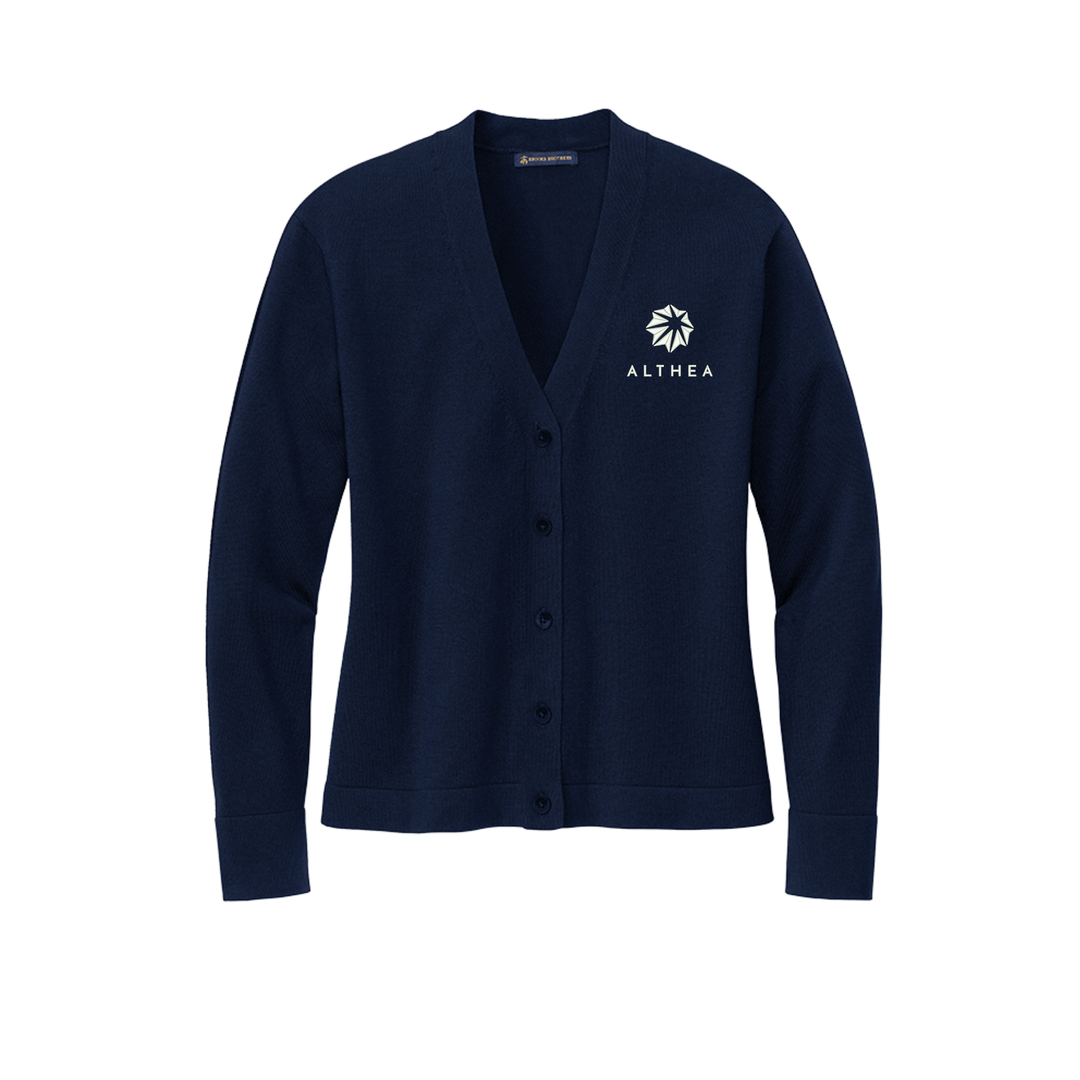 Althea Healthcare Brooks Brothers® Women’s Cotton Stretch Cardigan Sweater