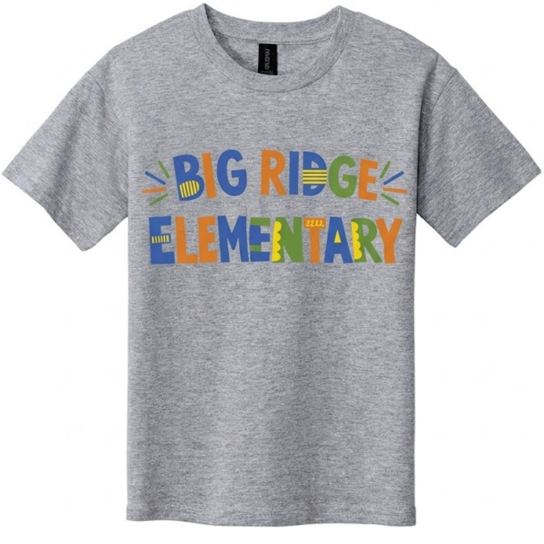 Big Ridge Color Fun T-Shirt | Big Ridge Elementary School