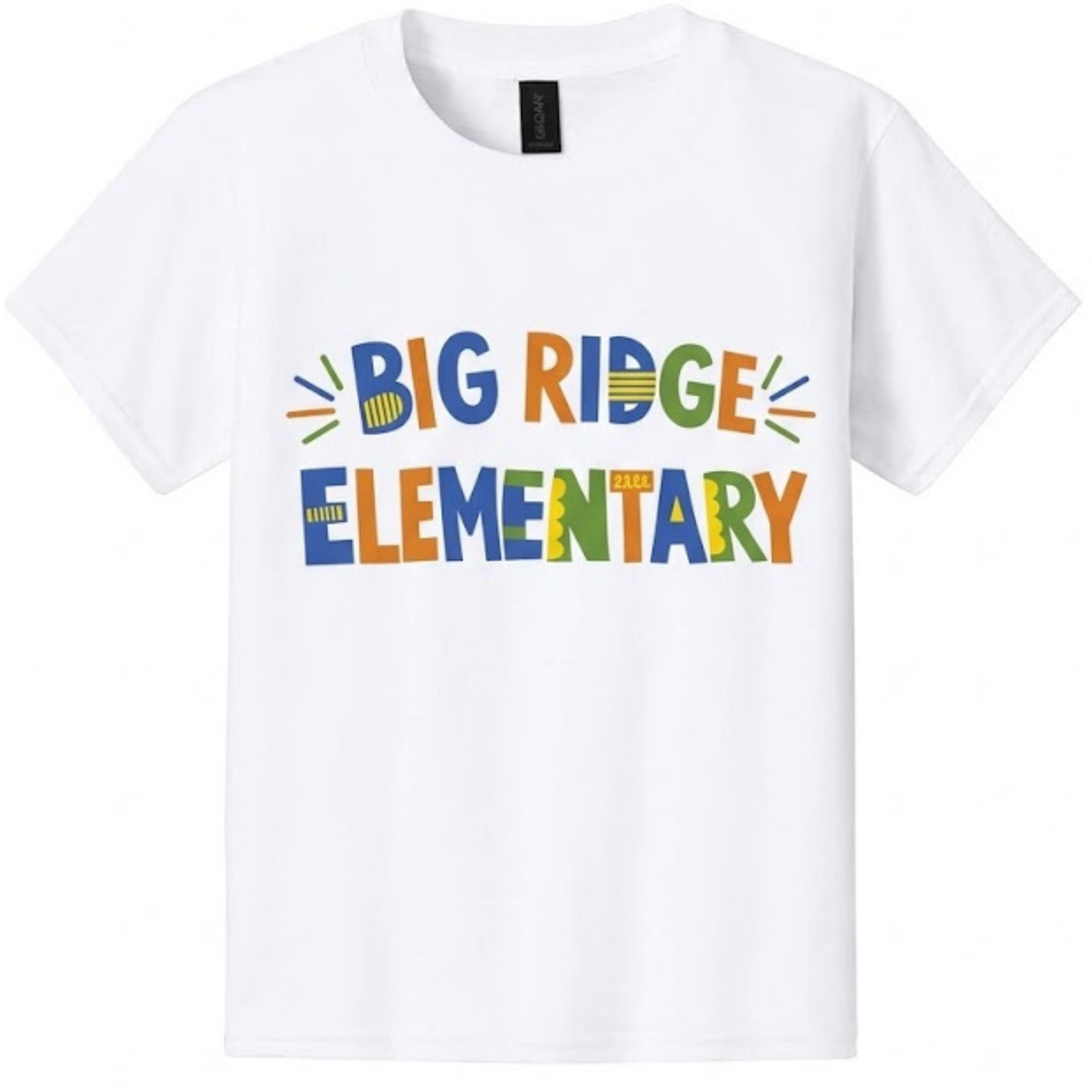 Big Ridge Color Fun T-Shirt | Big Ridge Elementary School