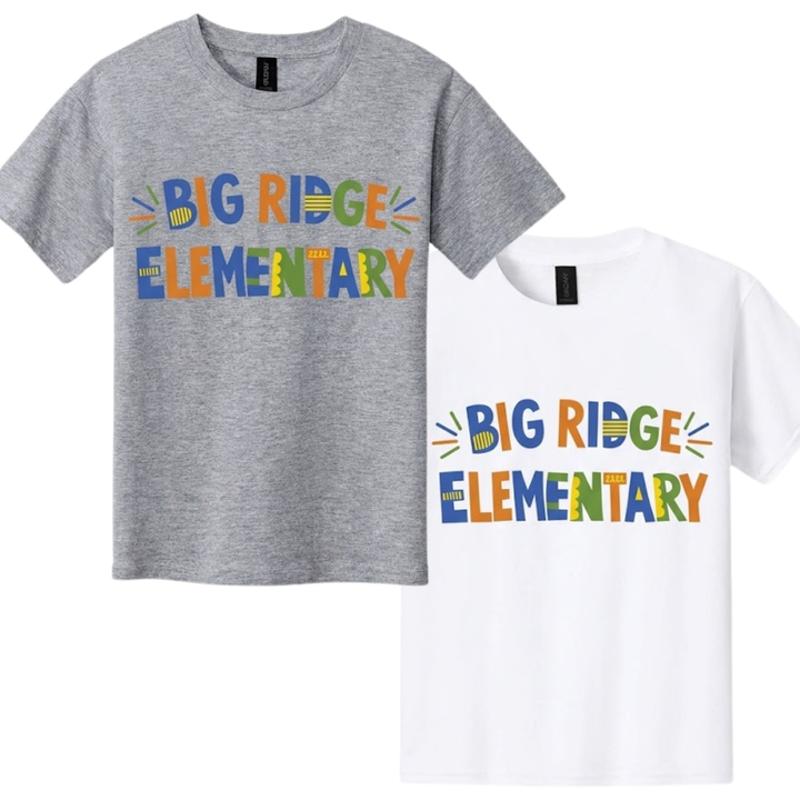 Big Ridge Color Fun T-Shirt | Big Ridge Elementary School