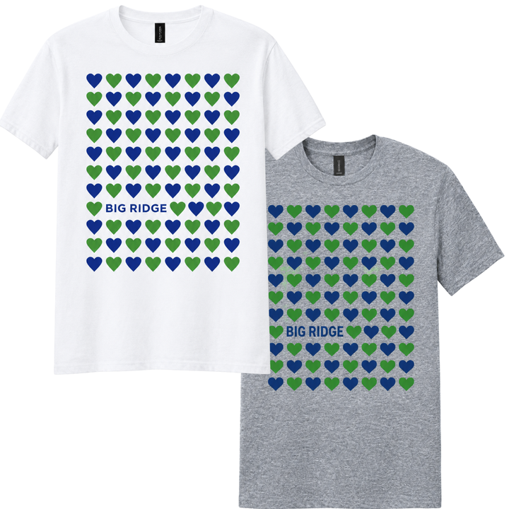 Big Ridge Hearts T-Shirt | Big Ridge Elementary School