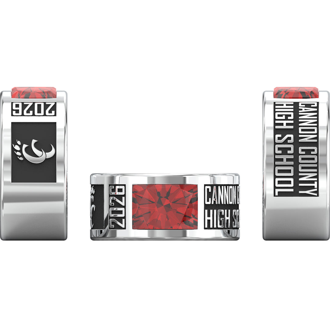 Class Ring - Band Style | Cannon Co High School
