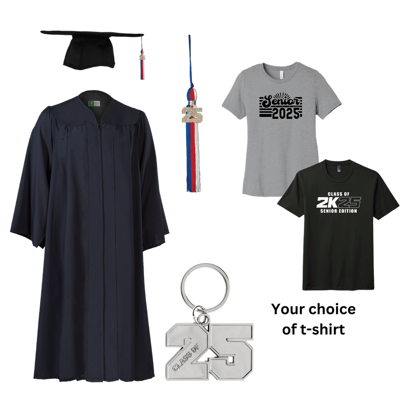 Cap & Gown Basic Package | Rutherford County Virtual School