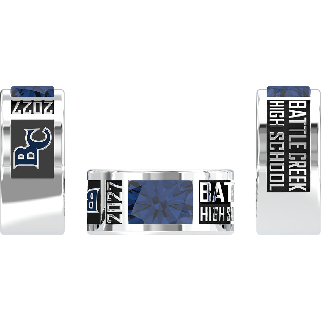 Class Ring - Band Style | Battle Creek High School