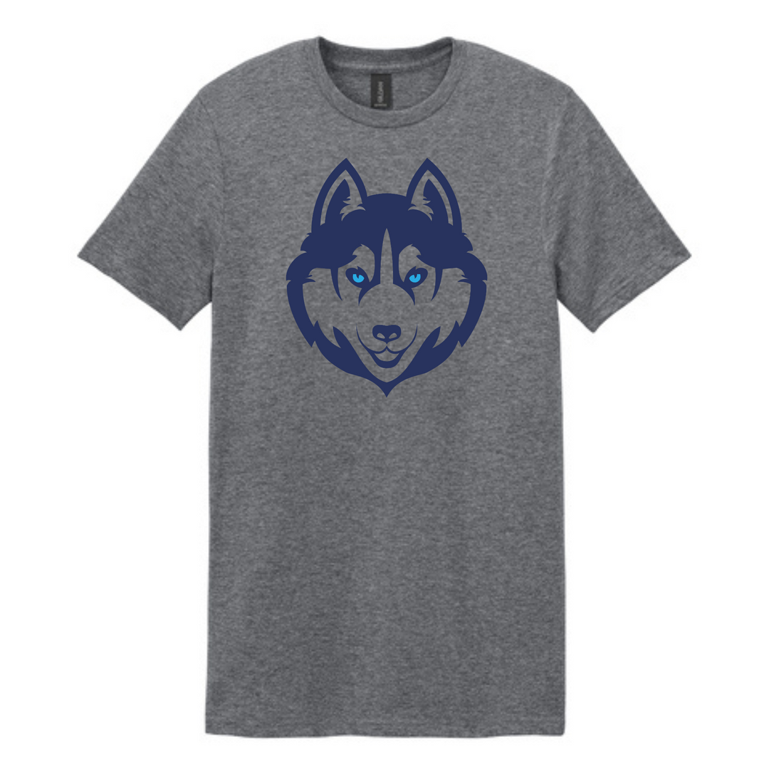 Husky w/ Blue Eyes T-Shirt | Smyrna Primary School