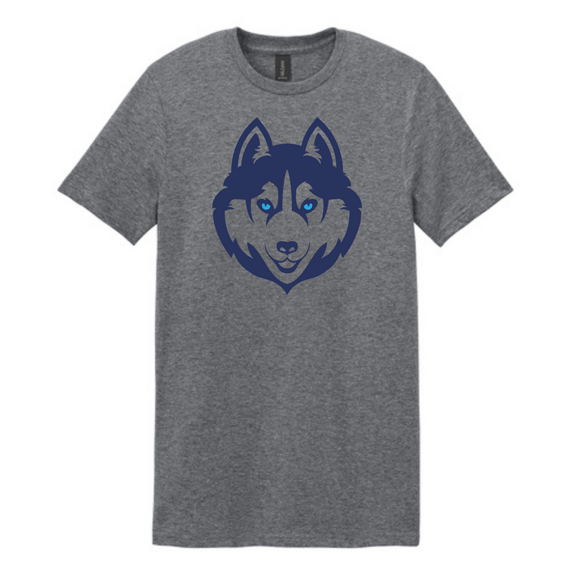 Husky w/ Blue Eyes T-Shirt | Smyrna Primary School