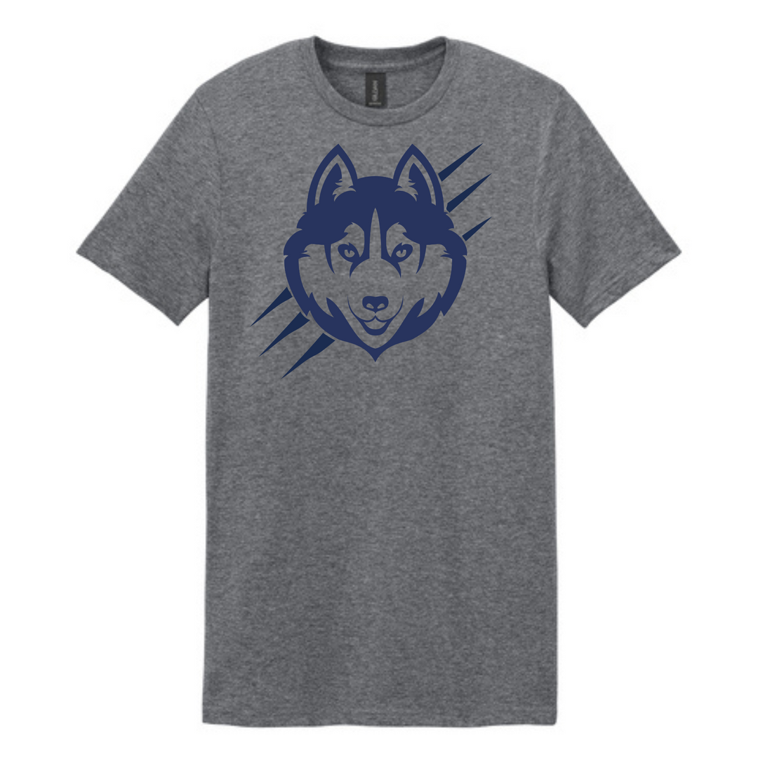 Husky w/ Claw Marks T-Shirt | Smyrna Primary School