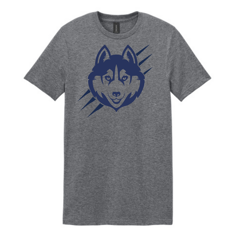 Husky w/ Claw Marks T-Shirt | Smyrna Primary School