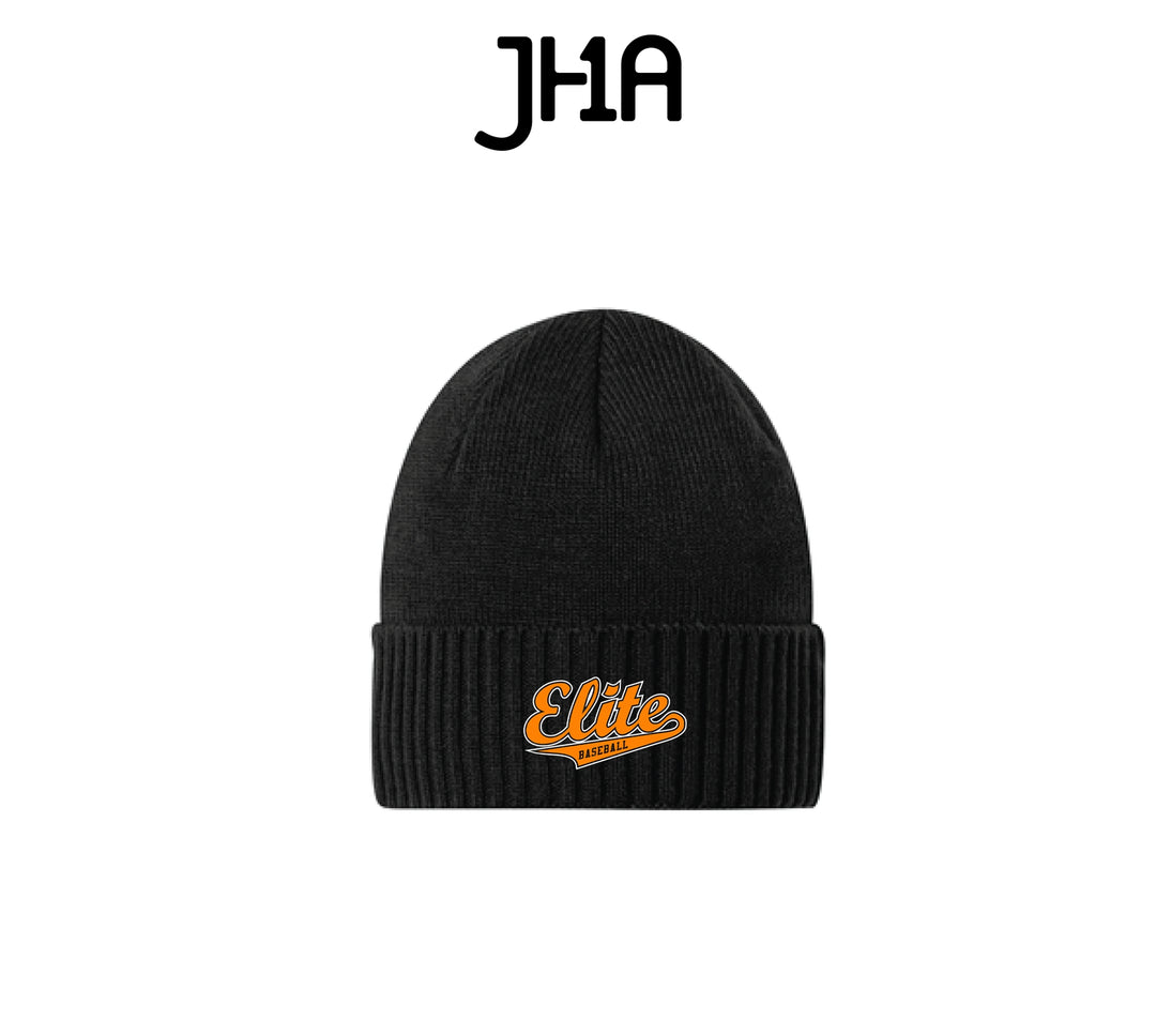 Black Beanie | Elite Baseball