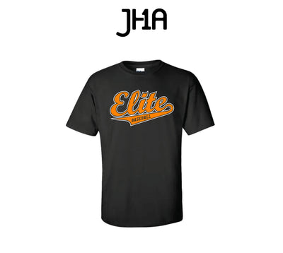 Black Short Sleeve T-Shirt | Elite Baseball
