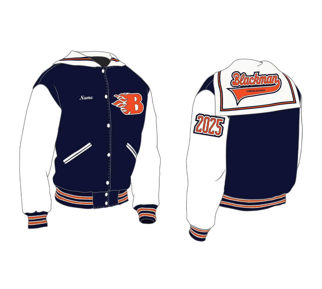 Blackman High School Cheer Jacket Builder | Deluxe Package