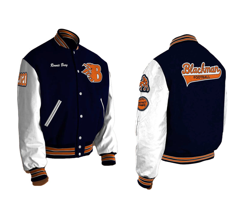 Blackman High School Jacket Builder | Deluxe Package