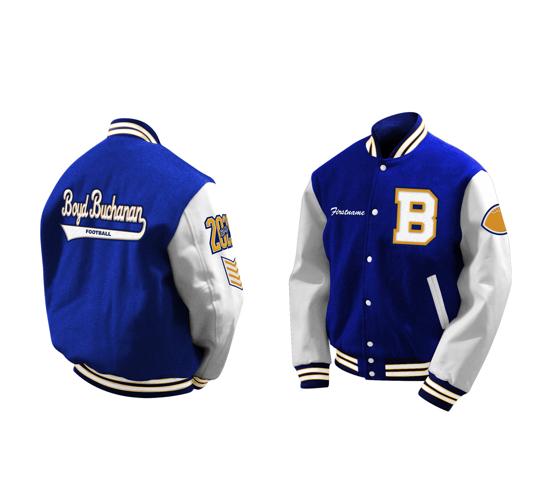 Boyd Buchanan High School Jacket Builder | Deluxe Package – JHA Company ...