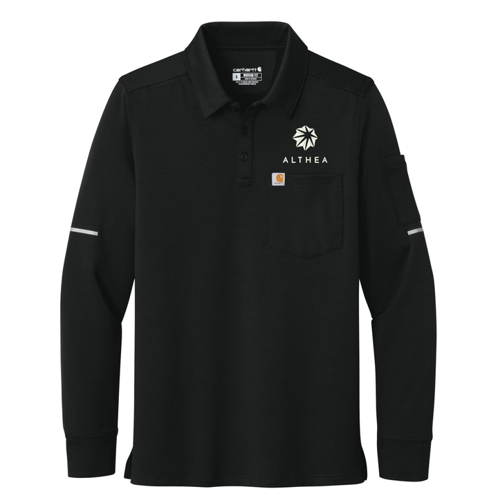Althea Healthcare Carhartt® FLD & RSCU Long Sleeve Polo