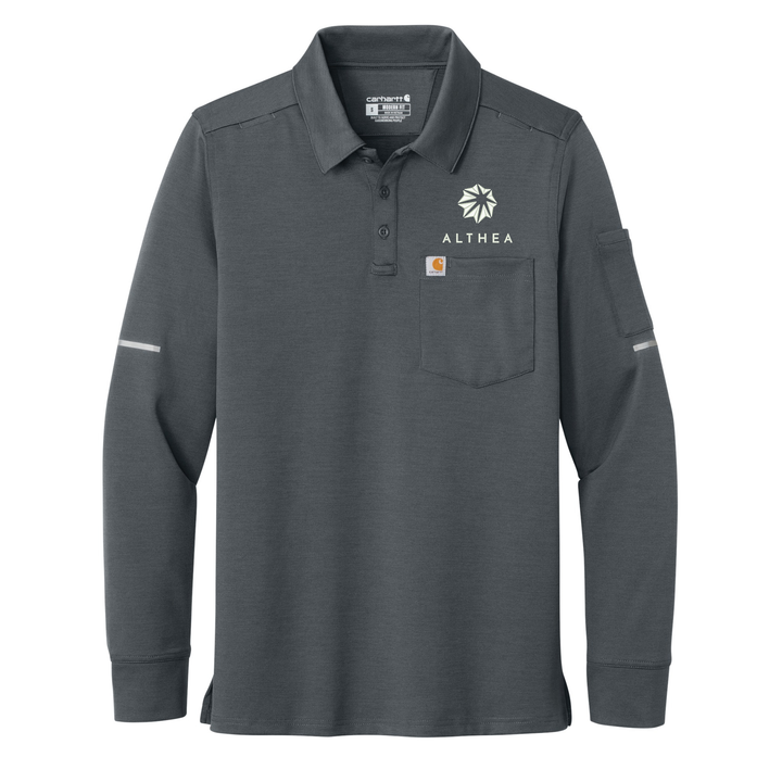 Althea Healthcare Carhartt® FLD & RSCU Long Sleeve Polo