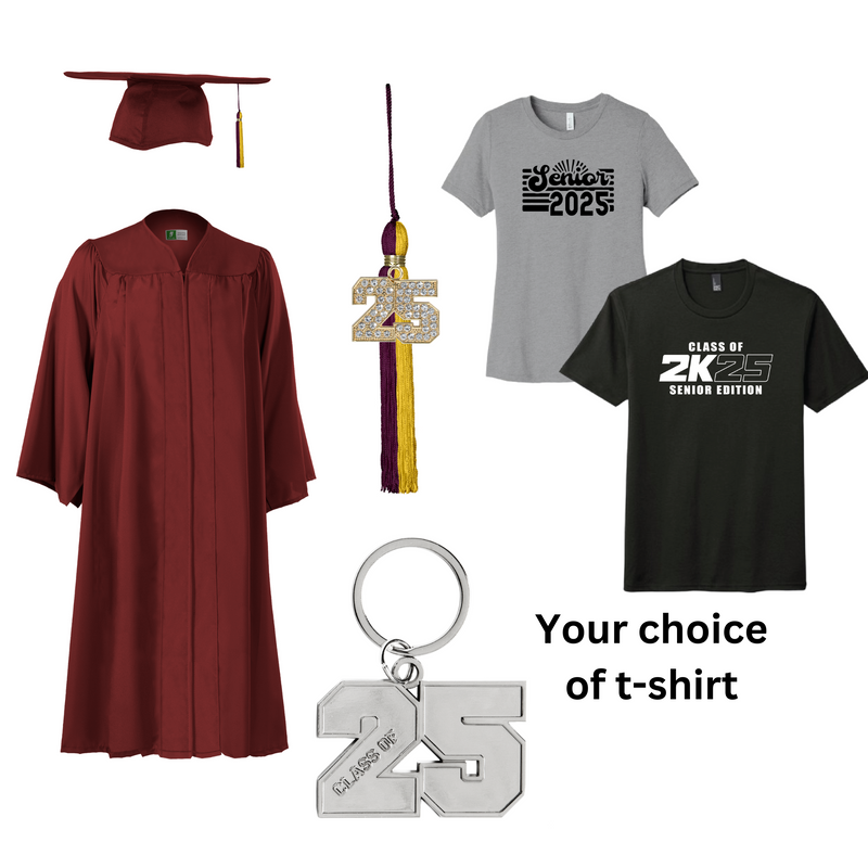 Cap & Gown Basic Package | Cannon Co High School