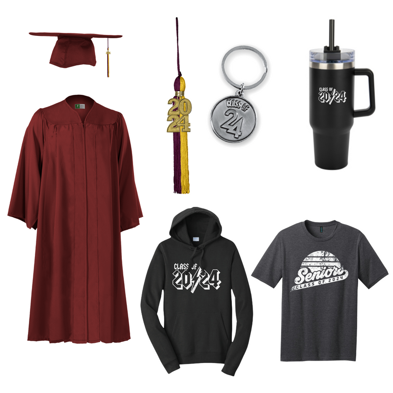Cap & Gown Deluxe Package | Cannon Co High School