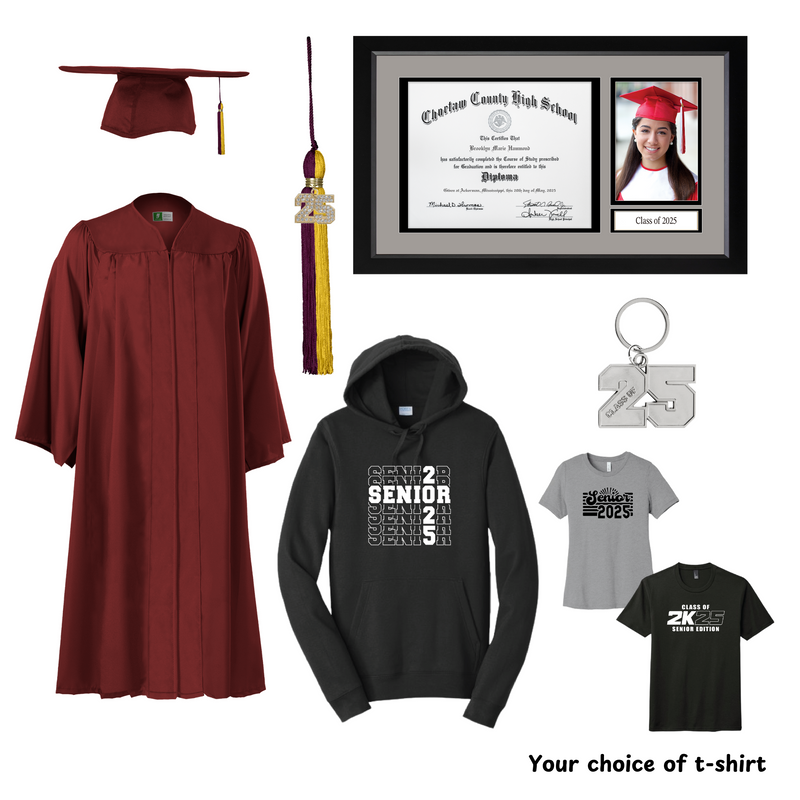 Cap & Gown Deluxe Package | Cannon Co High School