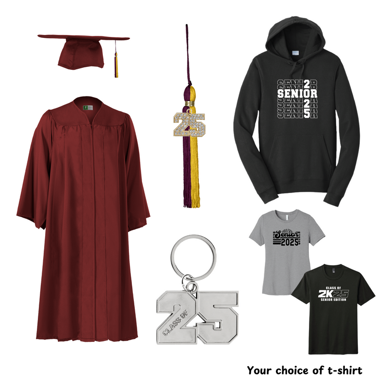 Cap & Gown Essential Package | Cannon Co High School