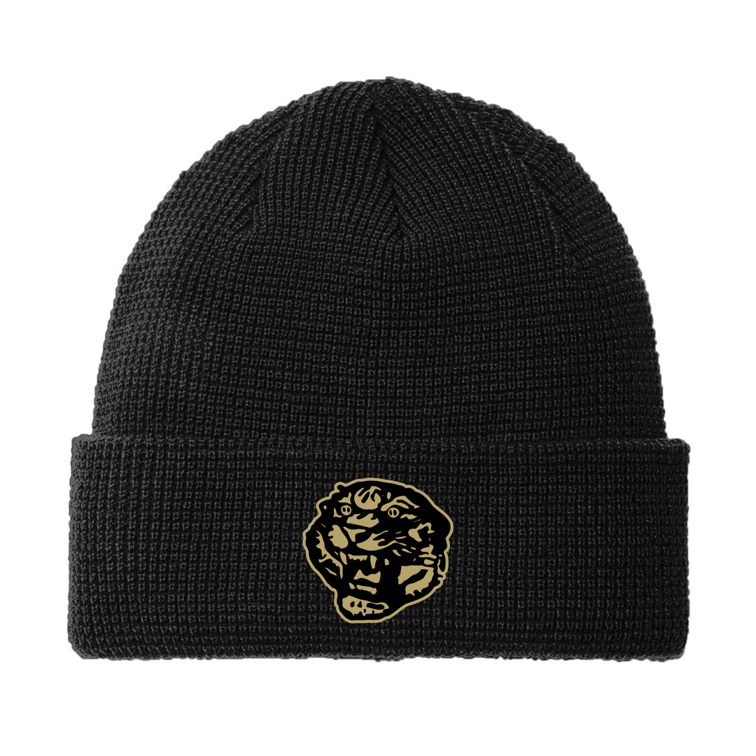 Central Magnet Baseball Thermal Knit Cuffed Beanie with Tiger Logo