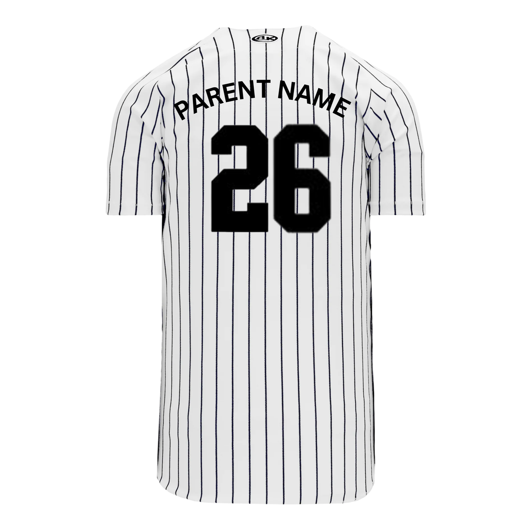 Central Magnet Tigers Baseball Pinstripe Jersey | Adult