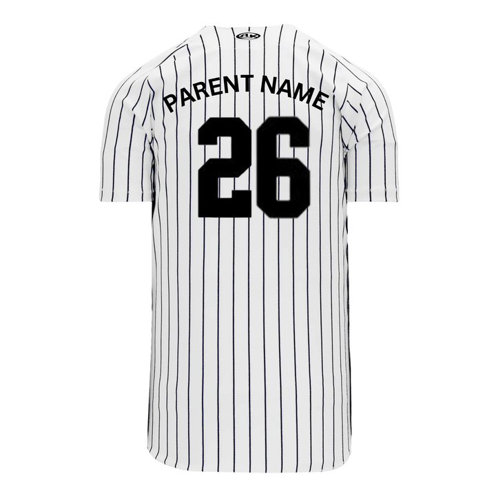 Central Magnet Tigers Baseball Pinstripe Jersey | Adult