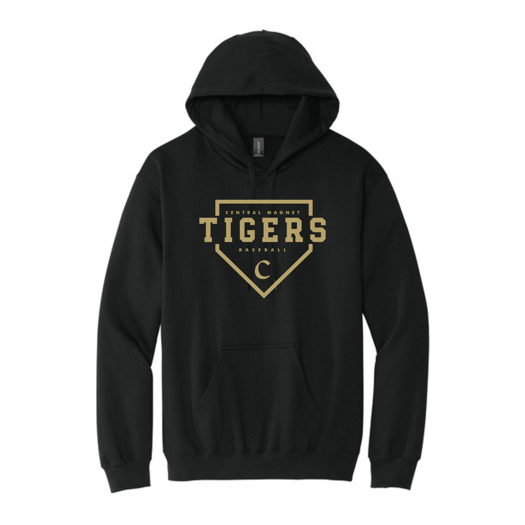 Central Magnet Baseball Homeplate Hoodie